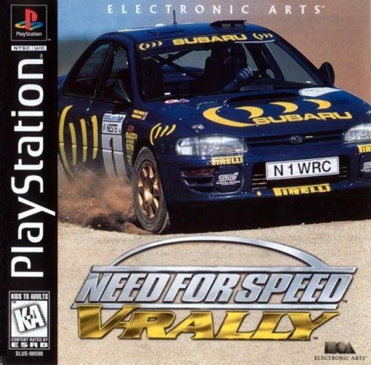 Need For Speed: V-Rally PS1 Game For Sale